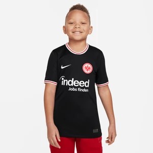 Zdjęcie produktu Koszulka piłkarska dla dużych dzieci Nike Dri-FIT Eintracht Frankfurt Stadium 2023/24 (wersja wyjazdowa) - Czerń