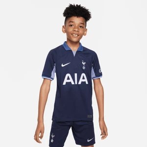 Zdjęcie produktu Koszulka piłkarska dla dużych dzieci Nike Dri-FIT Tottenham Hotspur Stadium 2023/24 (wersja wyjazdowa) - Niebieski