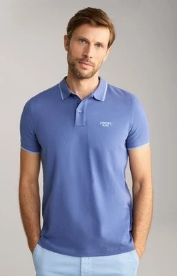 Zdjęcie produktu Koszulka polo Agnello w kolorze niebieskim Joop