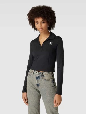 Zdjęcie produktu Koszulka polo krótka z wykładanym kołnierzem model ‘MILANO’ Calvin Klein Jeans