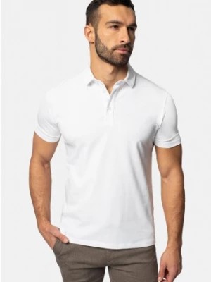 Zdjęcie produktu koszulka polo liermo biała Recman