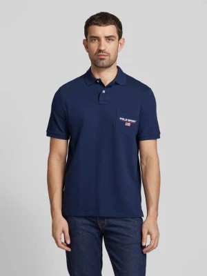 Zdjęcie produktu Koszulka polo o kroju classic fit z kieszenią na piersi Polo Sport