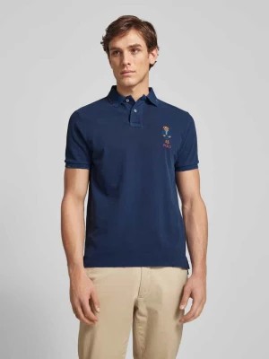 Zdjęcie produktu Koszulka polo o kroju custom slim fit z wyhaftowanym logo Polo Ralph Lauren