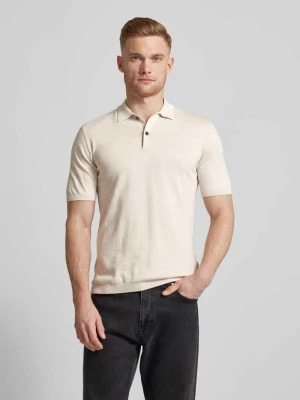 Zdjęcie produktu Koszulka polo o kroju regular fit w jednolitym kolorze CK Calvin Klein