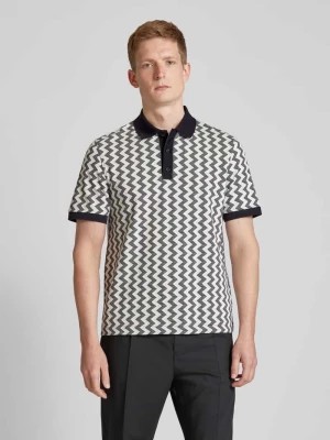 Zdjęcie produktu Koszulka polo o kroju regular fit z graficznym wzorem maerz muenchen