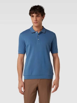 Zdjęcie produktu Koszulka polo o kroju regular fit z paskami w kontrastowym kolorze Marc O'Polo