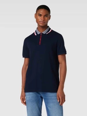 Zdjęcie produktu Koszulka polo o kroju regular fit z paskami w kontrastowym kolorze PAUL & SHARK