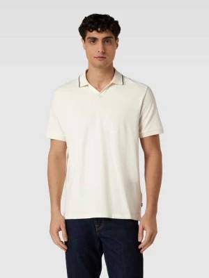 Zdjęcie produktu Koszulka polo o kroju regular fit z paskami w kontrastowym kolorze Roy Robson