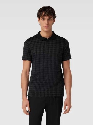 Zdjęcie produktu Koszulka polo o kroju regular fit ze wzorem na całej powierzchni Karl Lagerfeld