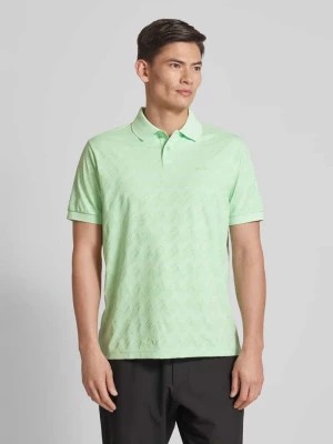 Zdjęcie produktu Koszulka polo o kroju regular fit ze wzorem na całej powierzchni model ‘Pirax’ BOSS Green
