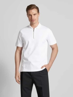 Zdjęcie produktu Koszulka polo o kroju slim fit z detalem z logo model ‘Polston’ Boss
