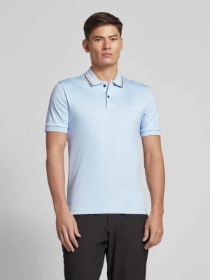 Zdjęcie produktu Koszulka polo o kroju slim fit z krótką listwą guzikową Boss