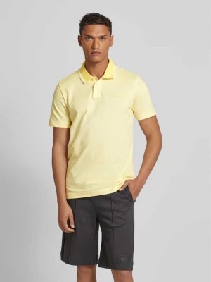 Zdjęcie produktu Koszulka polo o kroju slim fit z nadrukiem z logo Boss Orange