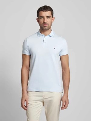 Zdjęcie produktu Koszulka polo o kroju slim fit z wyhaftowanym logo model ‘PRETWIST MOULINE’ Tommy Hilfiger