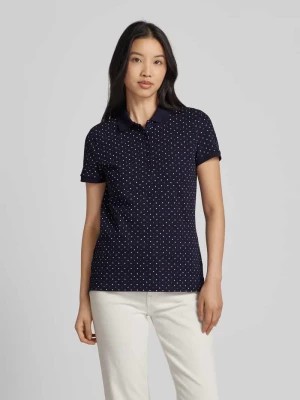 Zdjęcie produktu Koszulka polo o kroju slim fit z wzorem na całej powierzchni montego