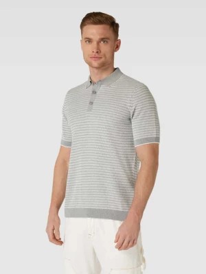 Zdjęcie produktu Koszulka polo o kroju slim fit ze wzorem w paski model ‘Flavius’ CINQUE