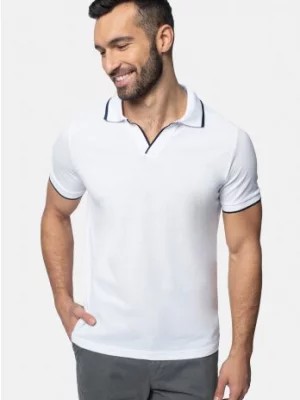 Zdjęcie produktu koszulka polo stand biały Recman