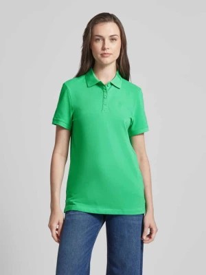 Zdjęcie produktu Koszulka polo w jednolitym kolorze Esprit