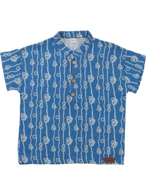 Zdjęcie produktu Walkiddy Koszulka polo w kolorze niebieskim rozmiar: 146