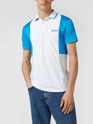 Zdjęcie produktu Koszulka polo w stylu Colour Blocking model ‘Paddytech’ BOSS Green