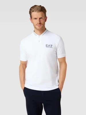 Zdjęcie produktu Koszulka polo z detalem z logo EA7 Emporio Armani