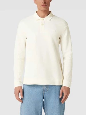 Zdjęcie produktu Koszulka polo z fakturowanym wzorem model ‘HONEYCOMB’ CK Calvin Klein