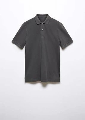 Zdjęcie produktu Koszulka polo z krótkim rękawem z bawełny MANGO TEEN