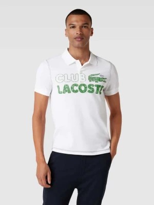 Zdjęcie produktu Koszulka polo z nadrukiem z logo Lacoste