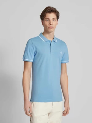 Zdjęcie produktu Koszulka polo z wyhaftowanym logo Calvin Klein Jeans