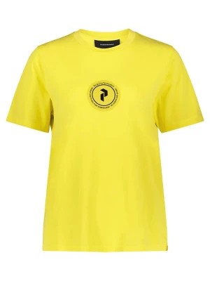 Zdjęcie produktu Peak Performance Koszulka "Seasonal" w kolorze żółtym rozmiar: S