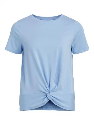 Zdjęcie produktu Object Koszulka "Stephanie" w kolorze błękitnym rozmiar: XS