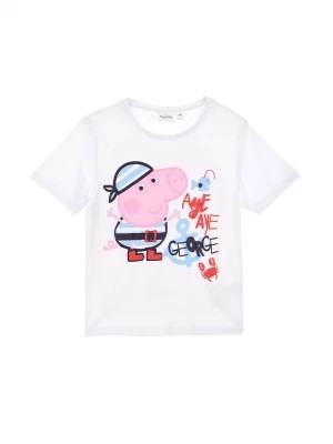 Zdjęcie produktu Peppa Pig Koszulka "Świnka Peppa" w kolorze białym rozmiar: 110