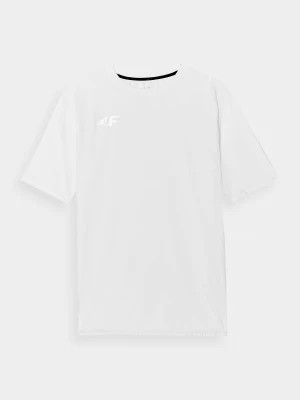Zdjęcie produktu Koszulka treningowa szybkoschnąca męska - biała 4F