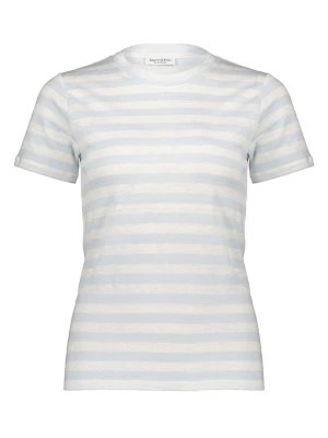 Zdjęcie produktu Marc O'Polo Koszulka w kolorze biało-niebieskim rozmiar: XS