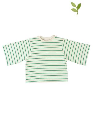 Zdjęcie produktu Marc O'Polo Junior Koszulka w kolorze kremowo-zielonym rozmiar: 152