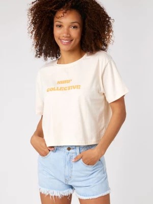 Zdjęcie produktu Rip Curl Koszulka w kolorze kremowym rozmiar: M