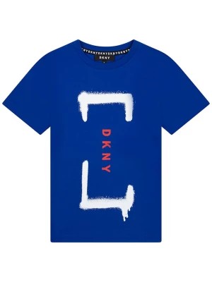 Zdjęcie produktu DKNY Koszulka w kolorze niebieskim rozmiar: 104