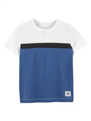 Zdjęcie produktu OshKosh Koszulka w kolorze niebiesko-białym rozmiar: 92