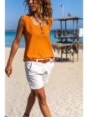 Zdjęcie produktu Gunes Kizi Koszulka w kolorze pomarańczowym rozmiar: 38