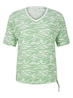 Zdjęcie produktu Tom Tailor Koszulka w kolorze zielonym rozmiar: 50
