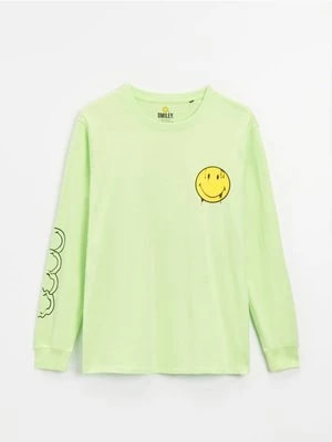 Zdjęcie produktu Koszulka z długim rękawem Smiley® zielona House