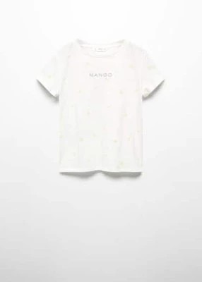Zdjęcie produktu Koszulka z logo i krótkimi rękawami Mango Kids