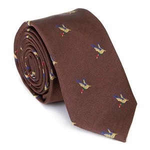 Zdjęcie produktu Krawat jedwabny w drobny wzór Wittchen