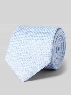 Zdjęcie produktu Krawat jedwabny z fakturowanym wzorem Olymp
