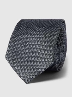 Zdjęcie produktu Krawat jedwabny z tkanym wzorem (6,4 cm) CK Calvin Klein