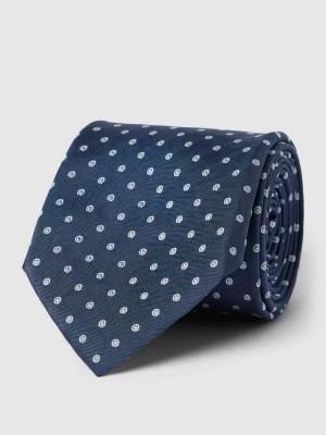 Zdjęcie produktu Krawat jedwabny ze szlufką po wewnętrznej stronie Boss