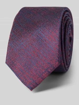 Zdjęcie produktu Krawat jedwabny ze wzorem na całej powierzchni (5 cm) OLYMP Level Five