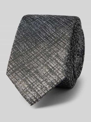 Zdjęcie produktu Krawat jedwabny ze wzorem na całej powierzchni (5 cm) OLYMP Level Five