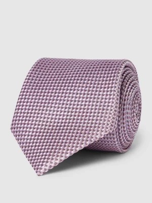Zdjęcie produktu Krawat jedwabny ze wzorem na całej powierzchni Boss