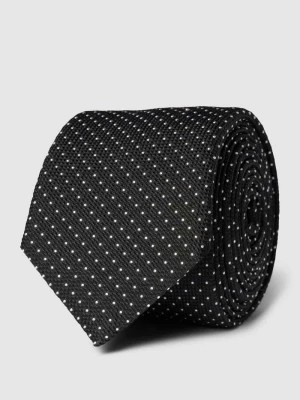 Zdjęcie produktu Krawat jedwabny ze wzorem na całej powierzchni HUGO